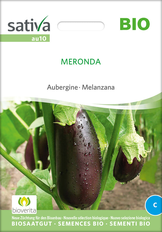 Artikelbild 1 von "BIO Aubergine Meronda" aus der Kategorie Auberginensamen