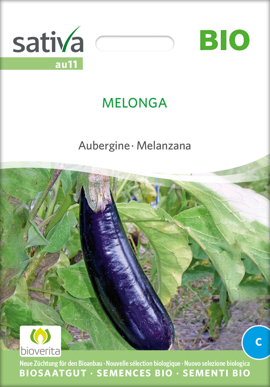 Artikelbild 1 von "BIO Aubergine Melonga" aus der Kategorie Auberginensamen