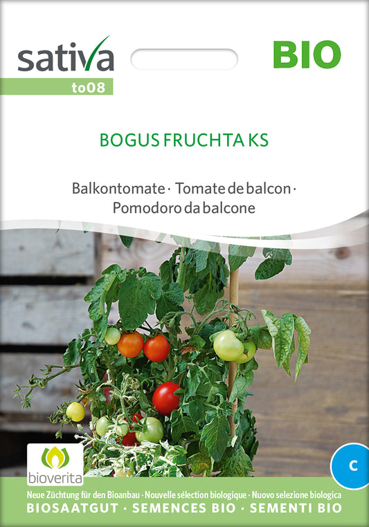Artikelbild 1 von "BIO Balkontomate Bogus Fruchta Ks" aus der Kategorie Buschtomatensamen