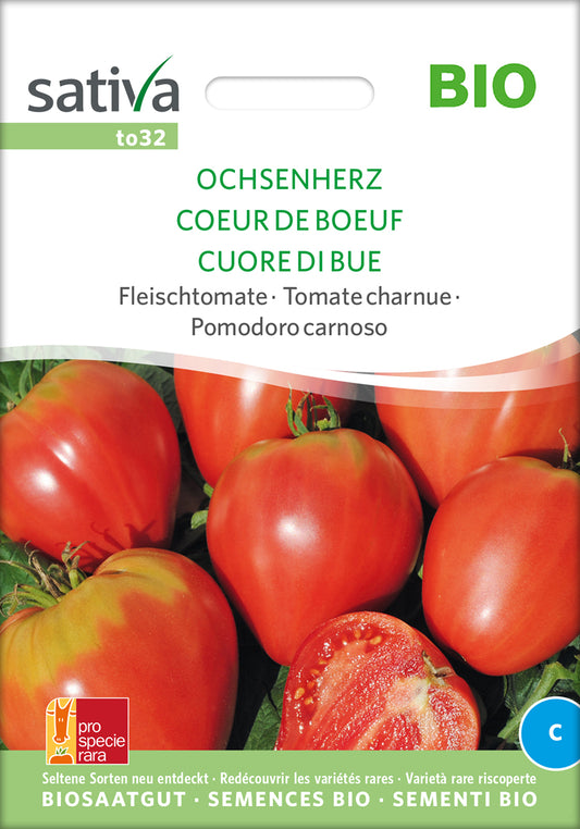 Artikelbild 1 von "BIO Fleischtomate Ochsenherz" aus der Kategorie Fleischtomatensamen