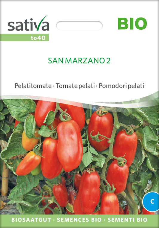 Artikelbild 1 von "BIO Pelatitomate San Marzano 2" aus der Kategorie San Marzano Tomatensamen