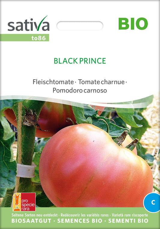 Artikelbild 1 von "BIO Fleischtomate Black Prince" aus der Kategorie Fleischtomatensamen