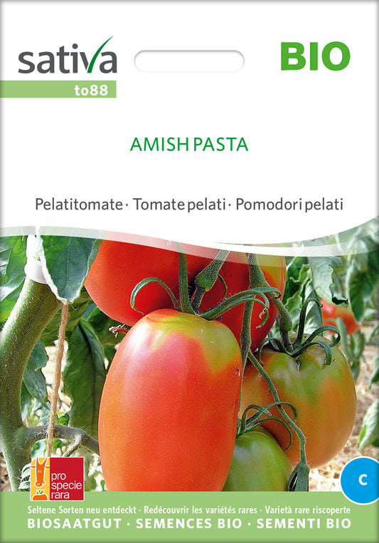 Artikelbild 1 von "BIO Pelatitomate Amish Pasta" aus der Kategorie Tomatensamen