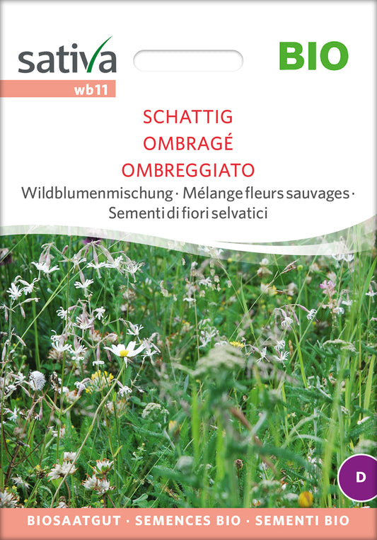 Artikelbild 1 von "BIO Wildblumenmischung Schattig" aus der Kategorie Wildblumensamen