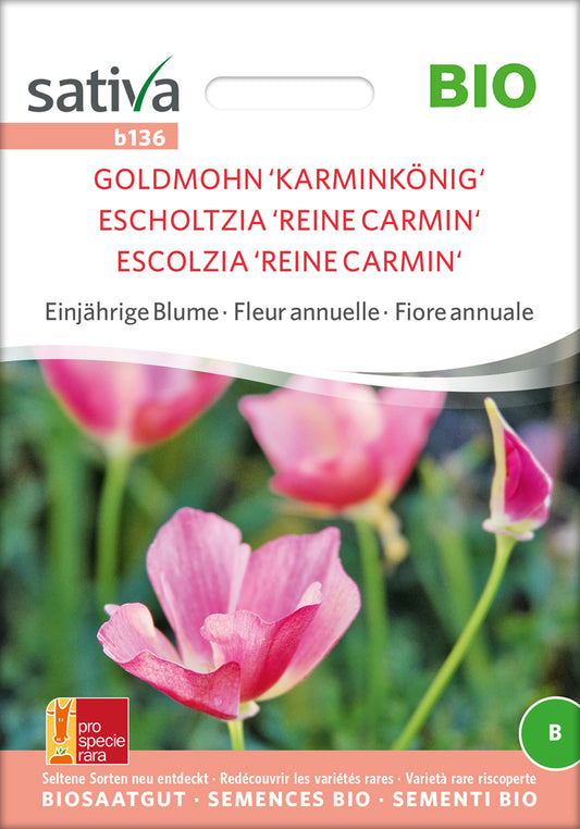 Artikelbild 1 von "BIO Goldmohn Karminkönig" aus der Kategorie Mohnsamen
