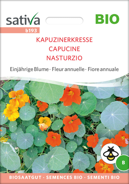 Artikelbild 1 von "BIO Kapuzinerkresse" aus der Kategorie Kapuzinerkressesamen