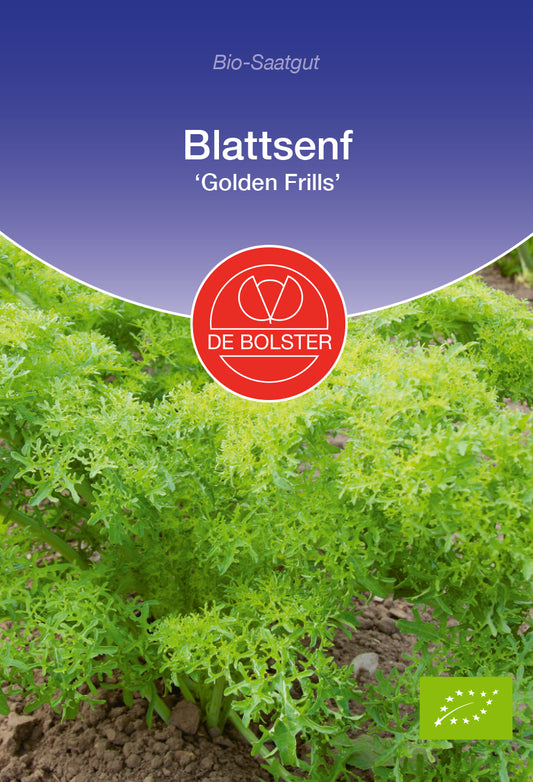Artikelbild 1 von "BIO Blattsenf Golden Frills" aus der Kategorie Salatsamen