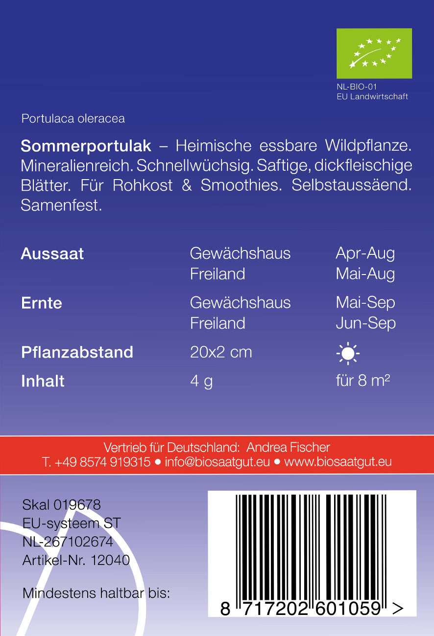 Artikelbild 2 von "Sommerportulak Wildsalat" aus der Kategorie Portulaksamen