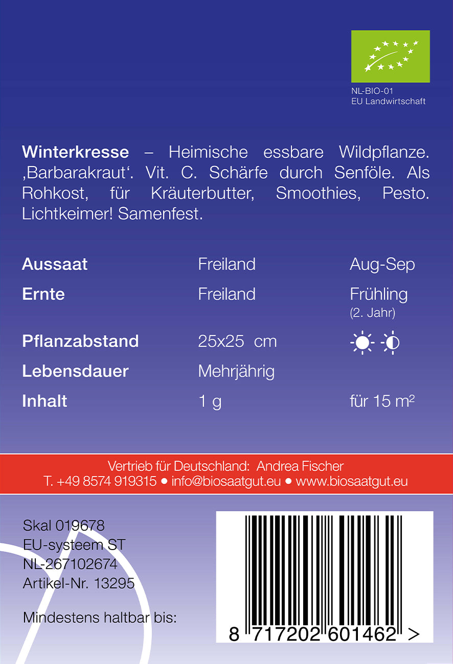 Artikelbild 2 von "BIO Winterkresse" aus der Kategorie Kressesamen