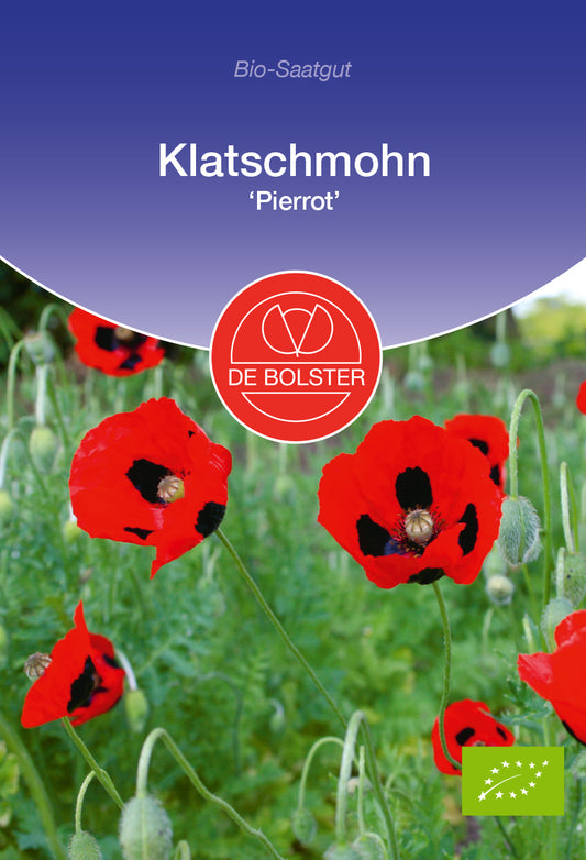 Artikelbild 1 von "BIO Klatschmohn Pierrot" aus der Kategorie Mohnsamen
