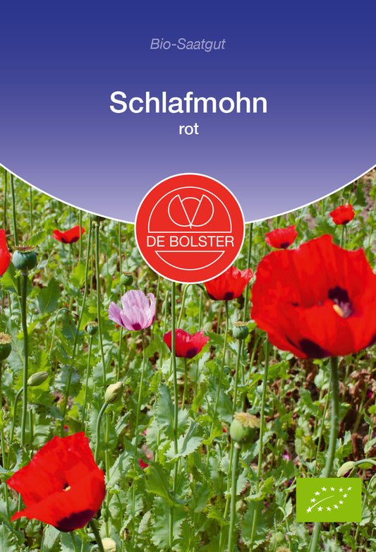 Artikelbild 1 von "BIO Schlafmohn rot" aus der Kategorie Mohnsamen
