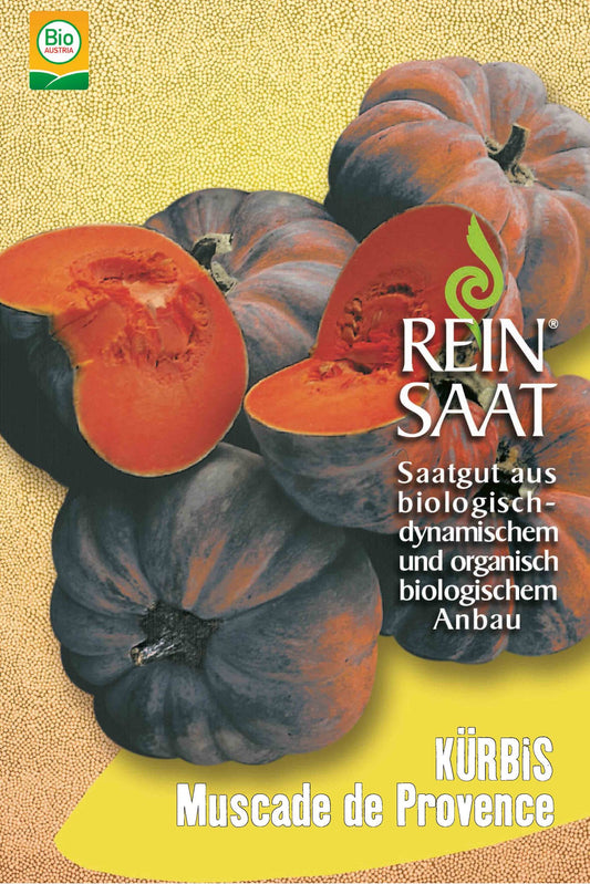Artikelbild 1 von "BIO Kürbis Muscade de Provence" aus der Kategorie Kürbissamen
