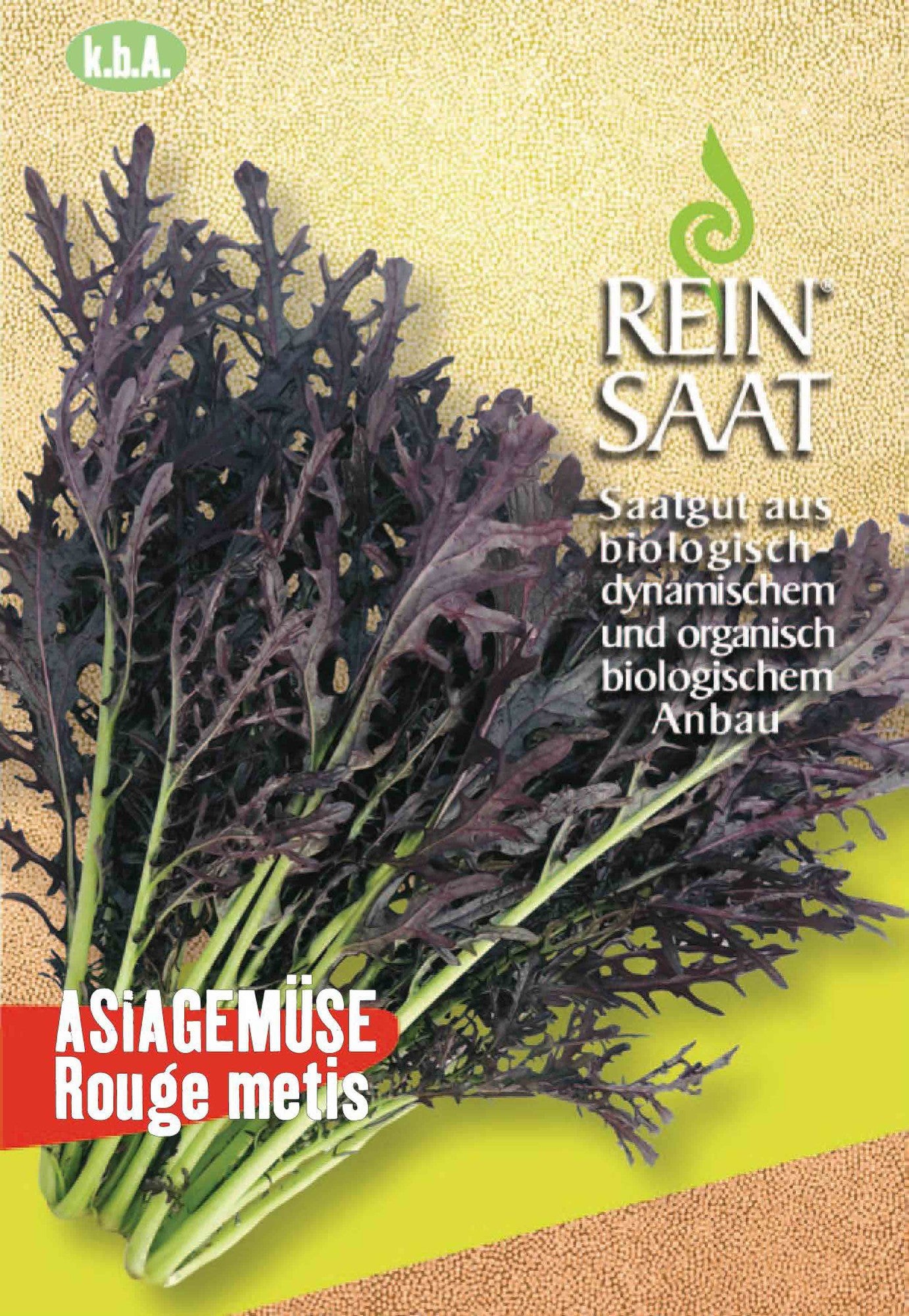 Artikelbild 1 von "BIO Asiagemüse Rouge Metis" aus der Kategorie Salatsamen