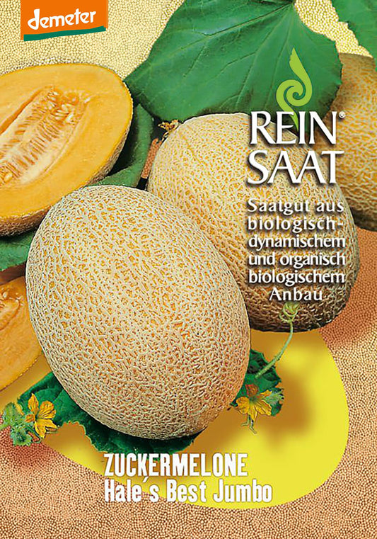 Artikelbild 2 von "BIO Zuckermelone Hale's Best Jumbo" aus der Kategorie Zuckermelonensamen