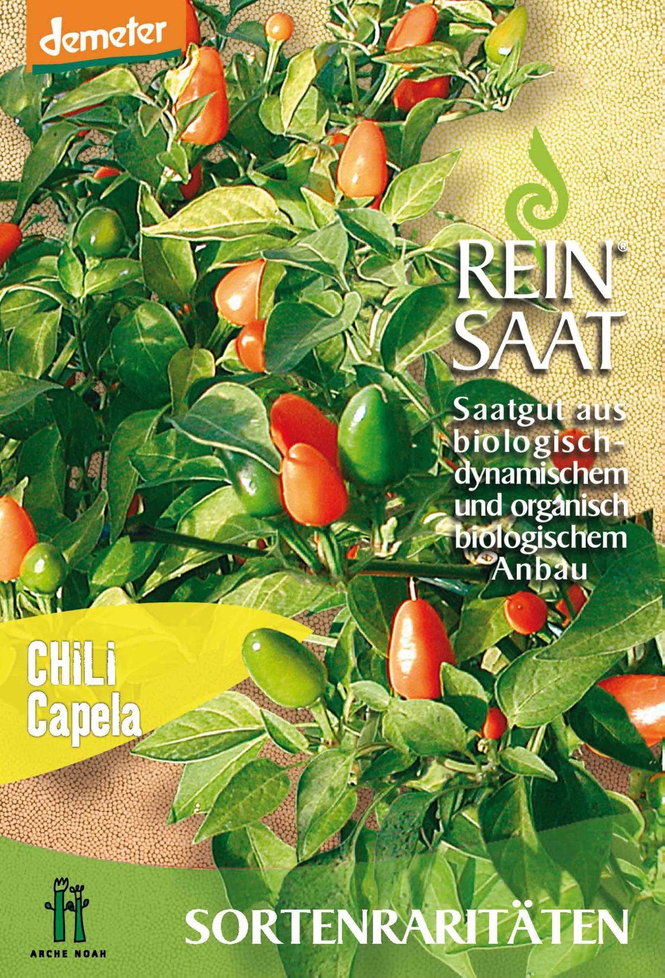 Artikelbild 1 von "BIO Chili Capela orange" aus der Kategorie Gemüsesamen