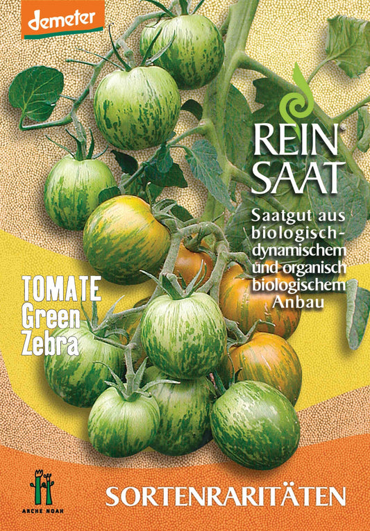 Artikelbild 1 von "BIO Salattomate Green Zebra" aus der Kategorie Kirschtomatensamen