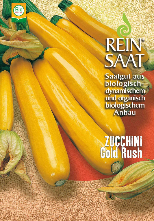Artikelbild 1 von "BIO Zucchini Gold Rush" aus der Kategorie Zucchinisamen