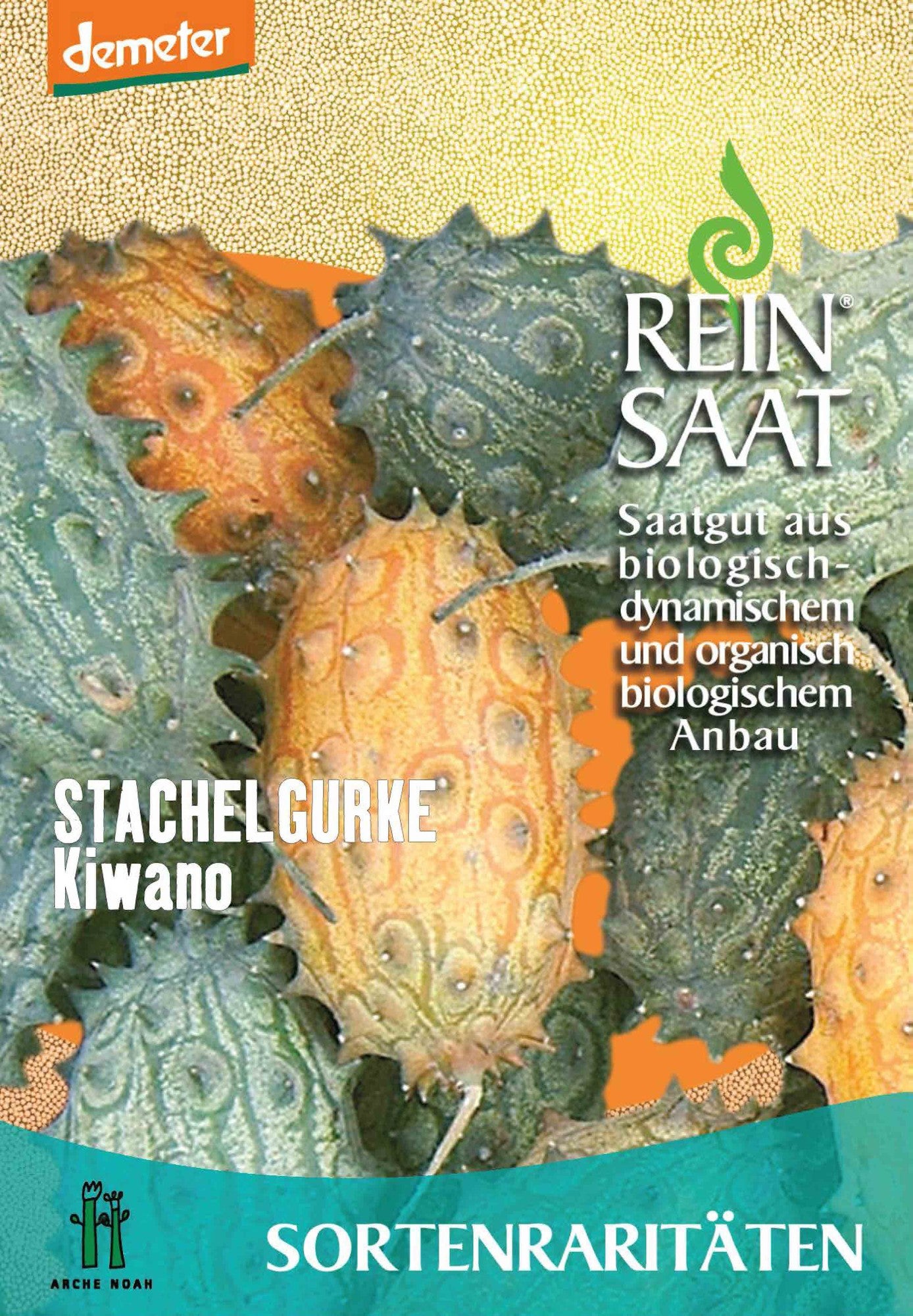 Artikelbild 1 von "BIO Stachelgurke Kiwano" aus der Kategorie Gurkensamen