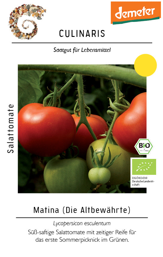 Artikelbild 1 von "BIO Salattomate Matina" aus der Kategorie Tomatensamen