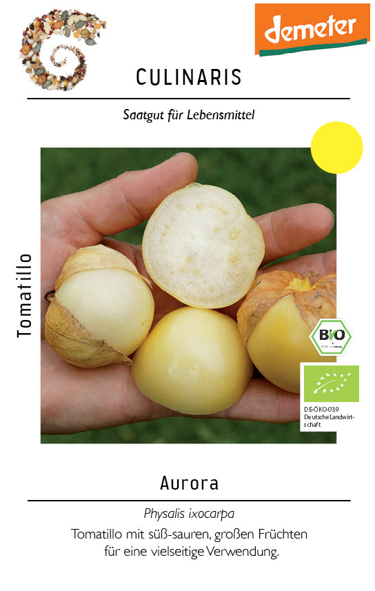 Artikelbild 1 von "BIO Tomatillo Aurora" aus der Kategorie Beerensamen