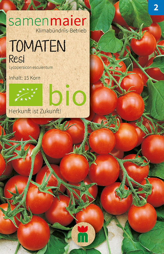 Artikelbild 1 von "BIO Tomate Resi" aus der Kategorie Kirschtomatensamen