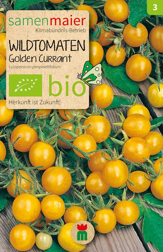 Artikelbild 1 von "BIO Wildtomate Golden Currant" aus der Kategorie Wildtomatensamen