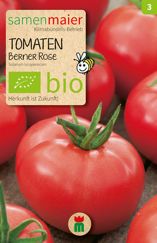 Artikelbild 1 von "BIO Tomate Berner Rose (Fleischtomate)" aus der Kategorie Fleischtomatensamen