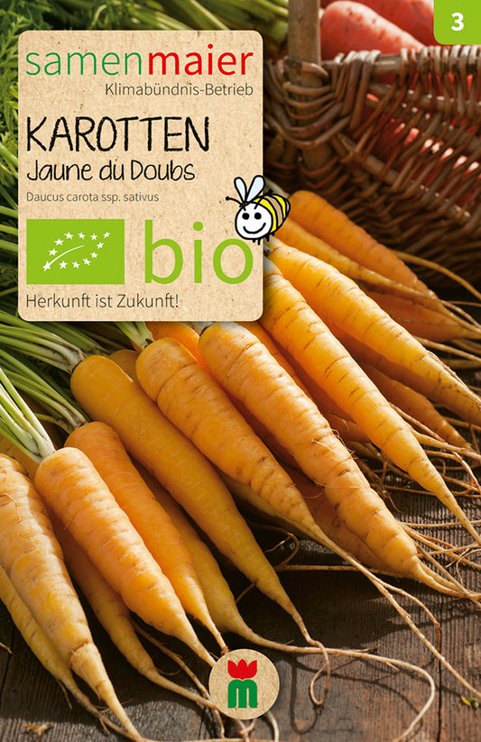 Artikelbild 1 von "BIO Möhre Jaune du Doubs" aus der Kategorie Möhrensamen