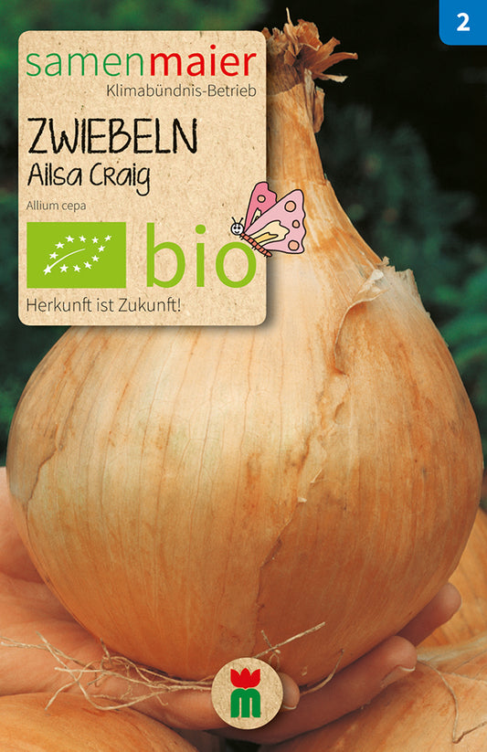 Artikelbild 1 von "BIO Zwiebeln Riesenspeisezwiebel Alisa Craig" aus der Kategorie Zwiebelsamen