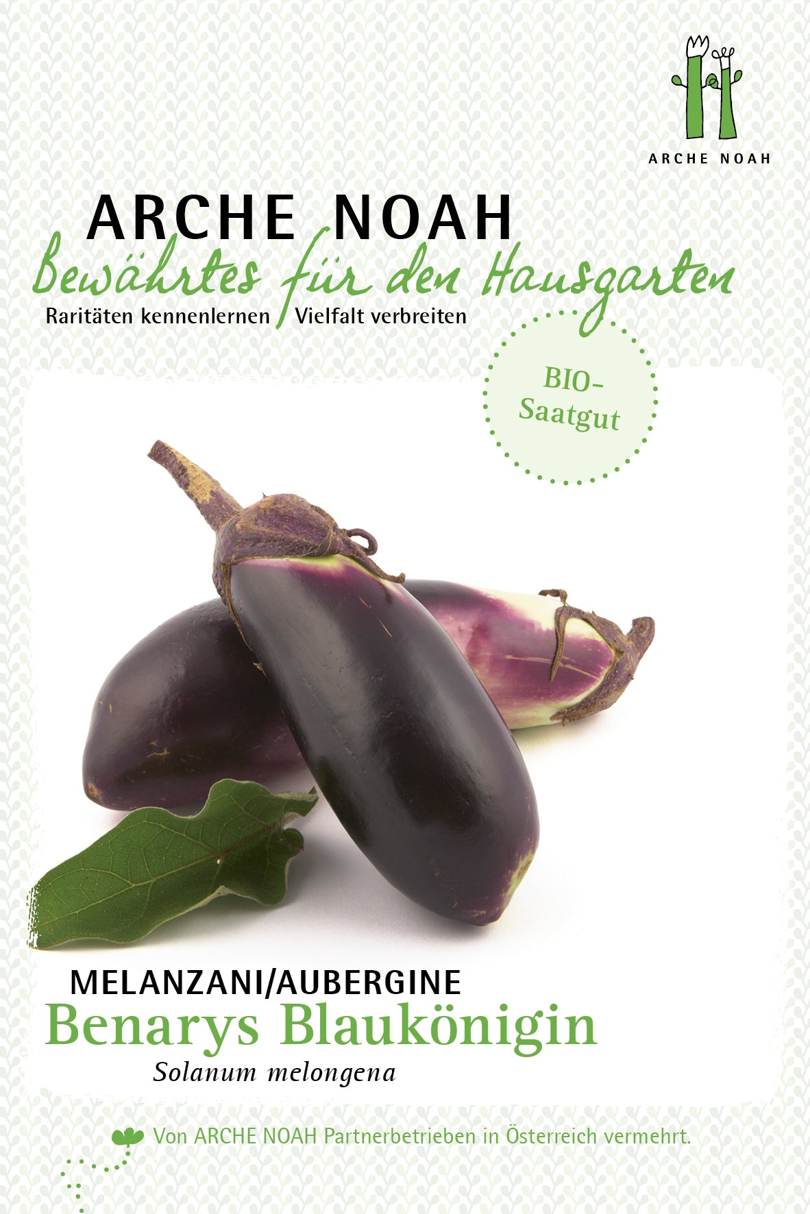 Artikelbild 1 von "Bio-Aubergine Benarys Blaukönigin" aus der Kategorie Auberginensamen