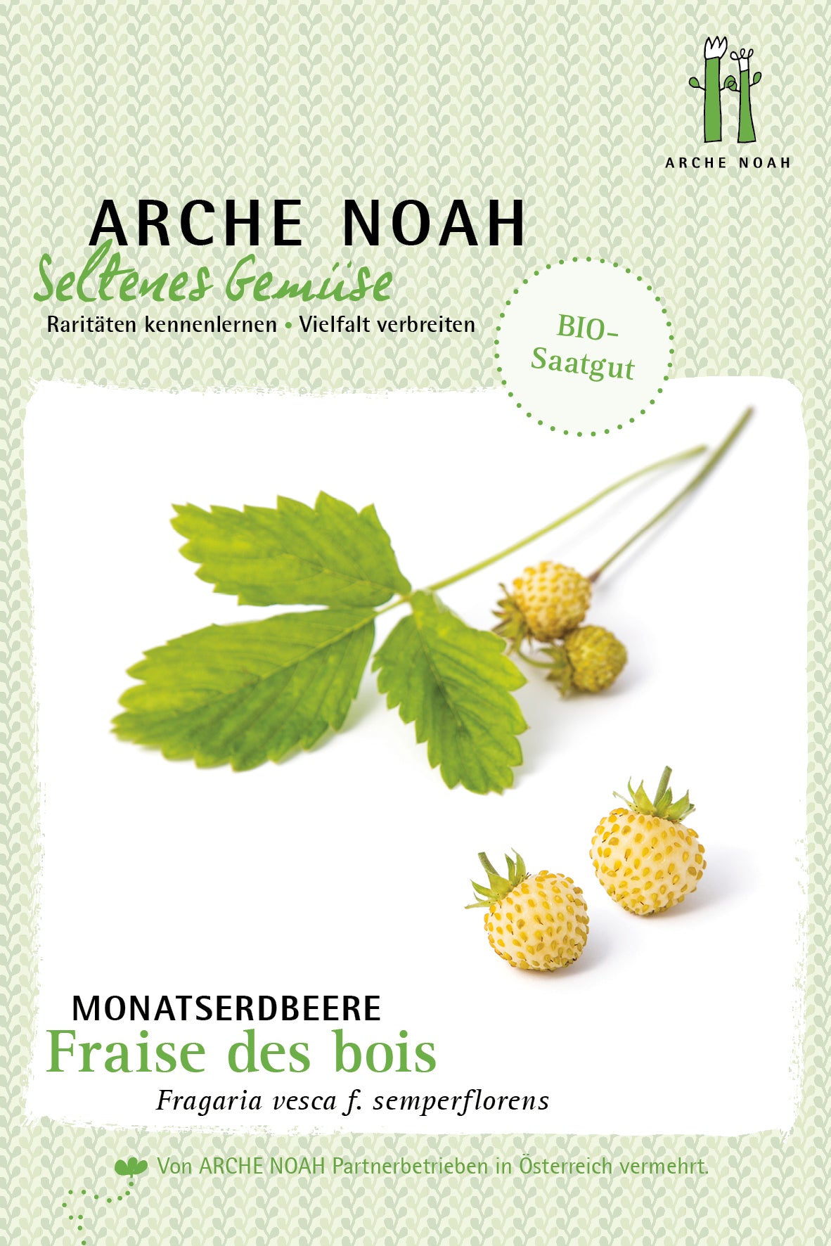 Artikelbild 1 von "Bio-Monatserdbeere Fraise des Bois" aus der Kategorie Erdbeersamen