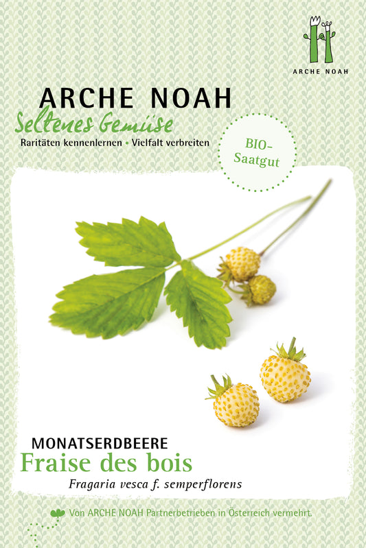 Artikelbild 1 von "Bio-Monatserdbeere Fraise des Bois" aus der Kategorie Erdbeersamen