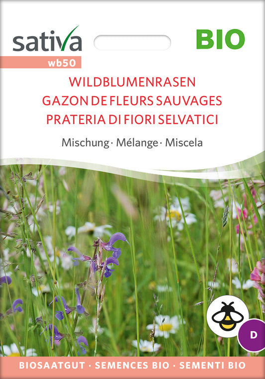 Artikelbild 1 von "BIO Wildblumenrasen Mischung" aus der Kategorie Wildblumenwiese