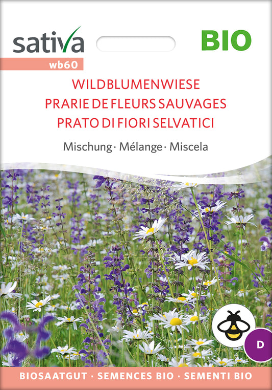Artikelbild 1 von "BIO Wildblumenwiese Mischung" aus der Kategorie Wildblumenwiese