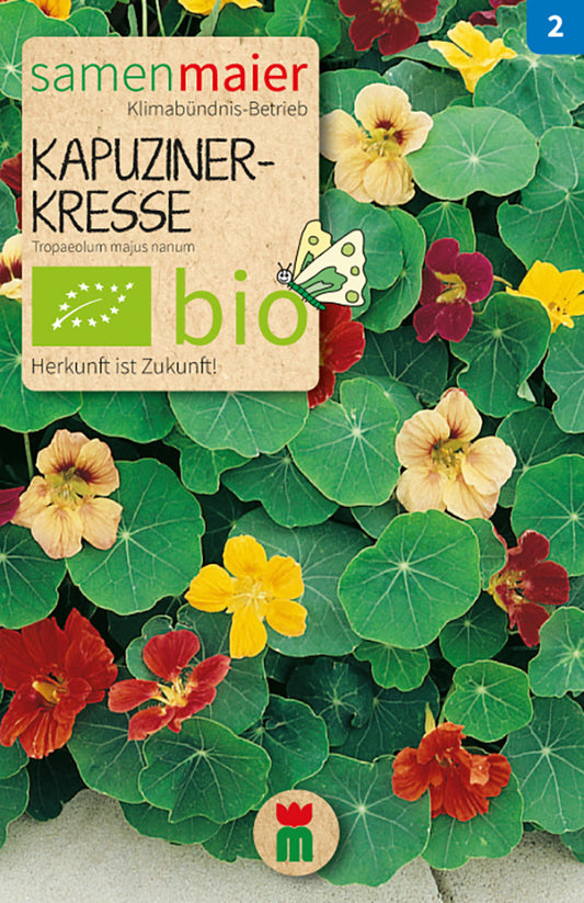 Artikelbild 1 von "BIO Niedere Kapuzinerkresse" aus der Kategorie Kapuzinerkressesamen