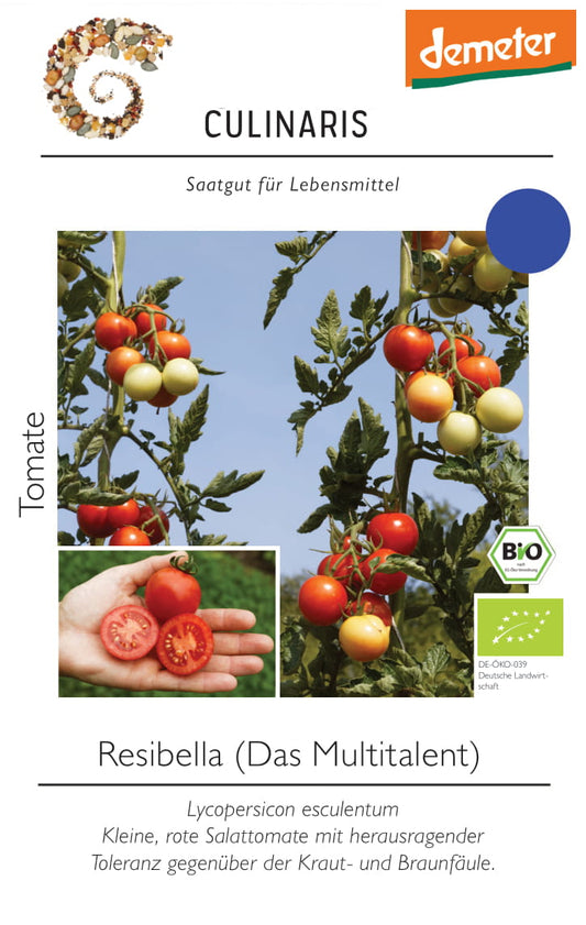 Artikelbild 1 von "BIO Freilandtomate Resibella" aus der Kategorie Tomatensamen