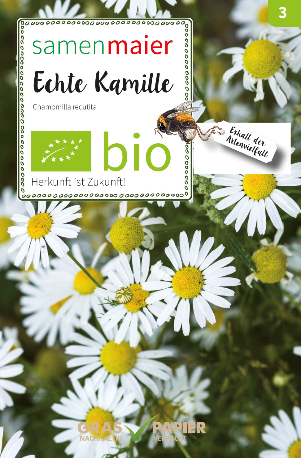 Artikelbild 1 von "BIO Echte Kamille" aus der Kategorie Kamillesamen