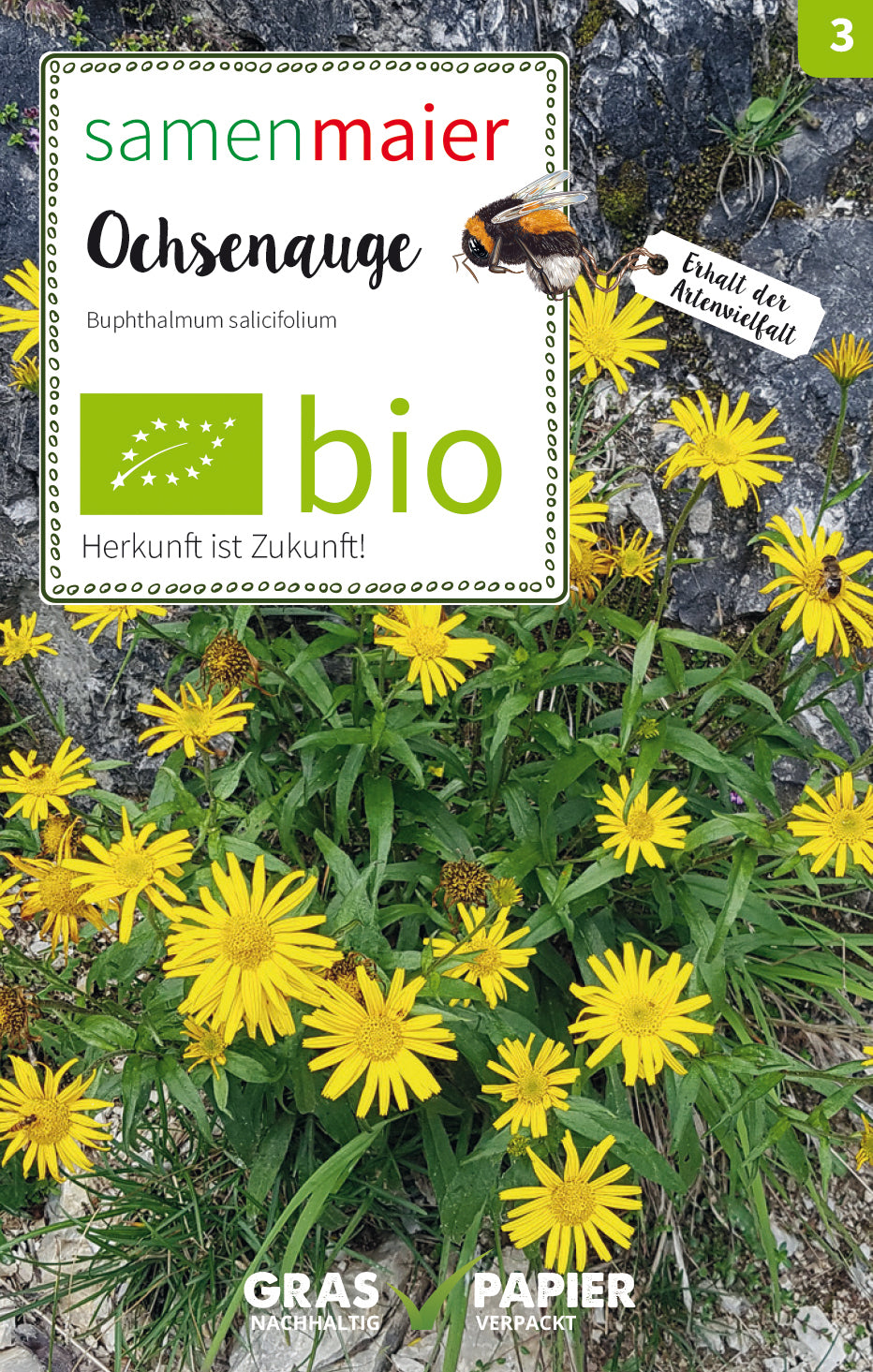 Artikelbild 1 von "BIO Ochsenauge" aus der Kategorie Wildblumensamen