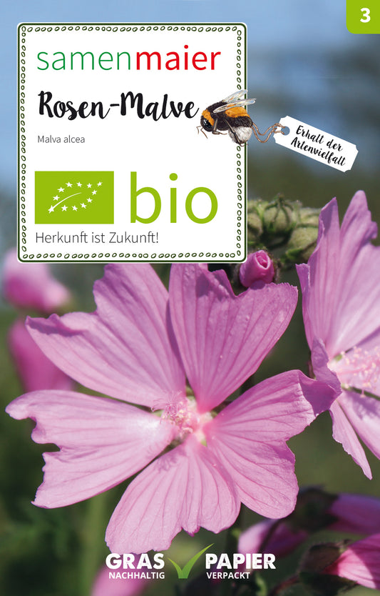 Artikelbild 1 von "BIO Rosen-Malve" aus der Kategorie Malvensamen