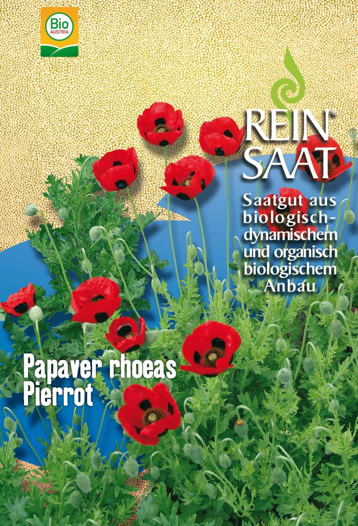 Artikelbild 1 von "BIO Klatschmohn Pierrot" aus der Kategorie Mohnsamen