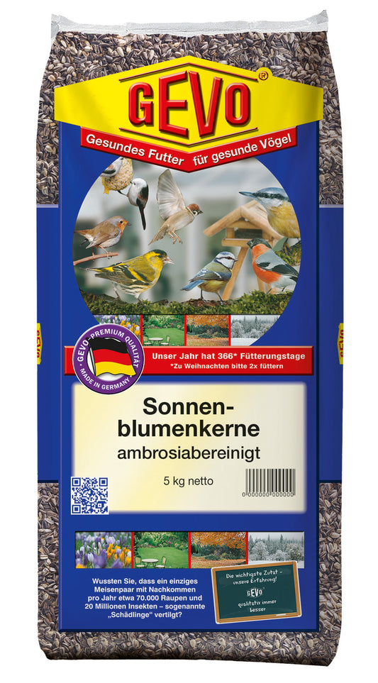 Artikelbild 1 von "Sonnenblumenkerne gestreift (5 kg)" aus der Kategorie Wildvogelfutter