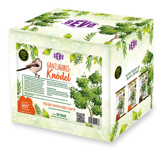 Artikelbild 1 von "Ganzjahresknödel im Netz (30 Stück)" aus der Kategorie Gartenvogelfutter