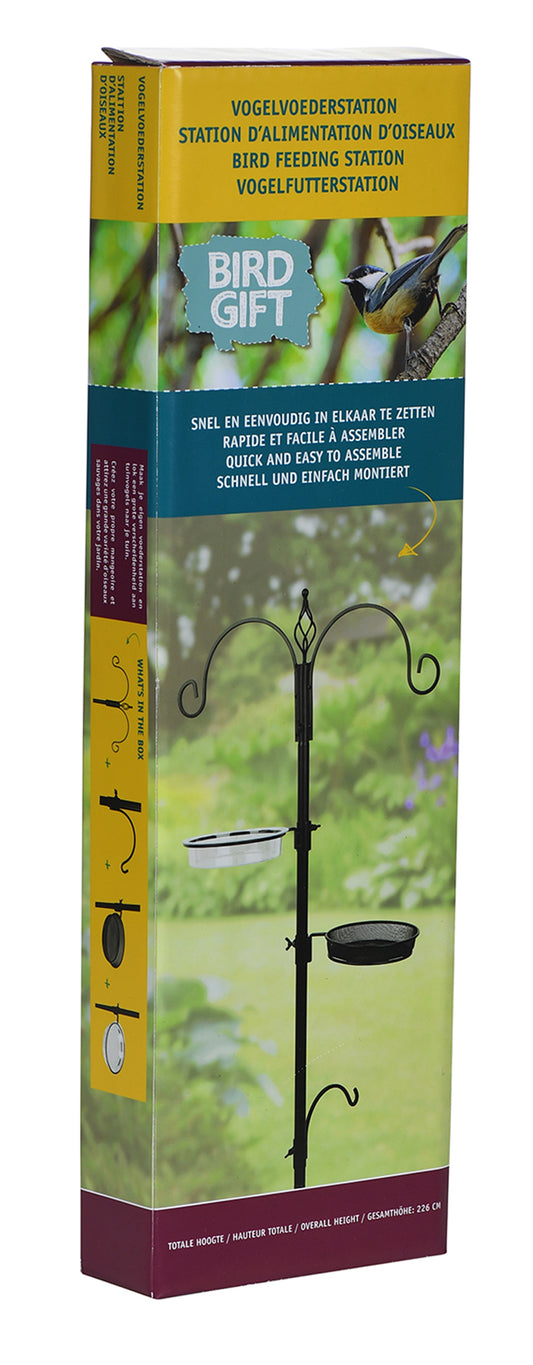 Artikelbild 1 von "Futterstation Komplettset mit Spendern und Vogelbad"