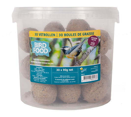 Artikelbild 1 von "Meisenknödel im Eimer (30 Stück)" aus der Kategorie Gartenvogelfutter