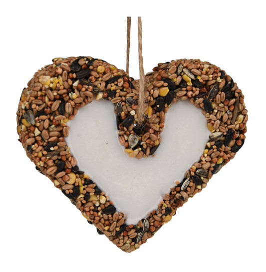 Artikelbild 1 von "Vogelfutter Anhänger in Herzform (255 g)" aus der Kategorie Gartenvogelfutter