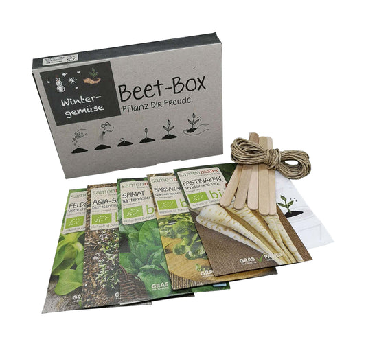 Artikelbild 1 von "BIO Beet - Box Wintergemüse" aus der Kategorie Gemüsesamen-Sets