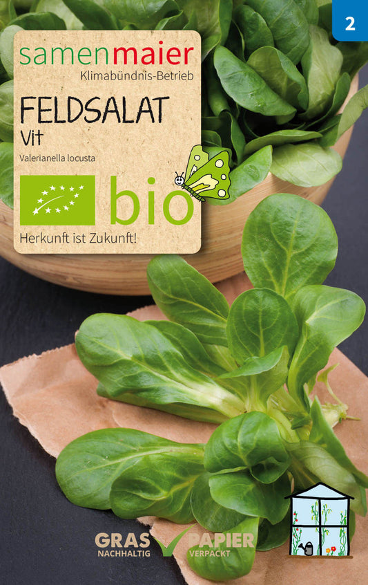 Artikelbild 1 von "BIO Feldsalat Vit" aus der Kategorie Feldsalatsamen