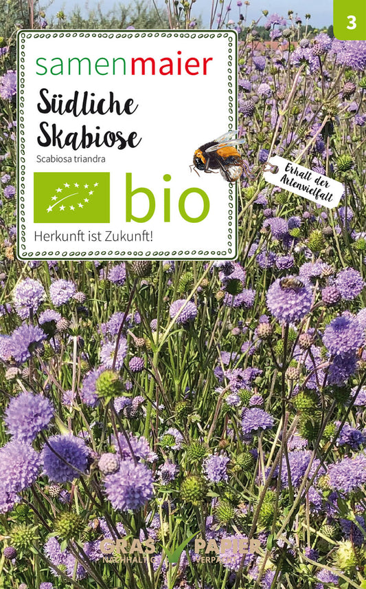 Artikelbild 1 von "BIO Wildblüte Südliche Skabiose" aus der Kategorie Wildblumensamen