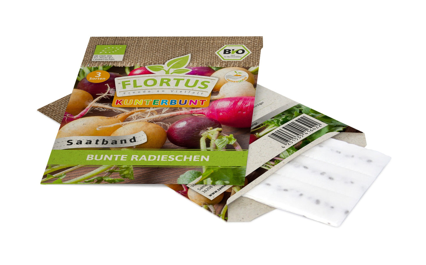 Artikelbild 4 von "BIO Bunte Radieschen (Saatband)" aus der Kategorie Saatbänder & Saatplatten