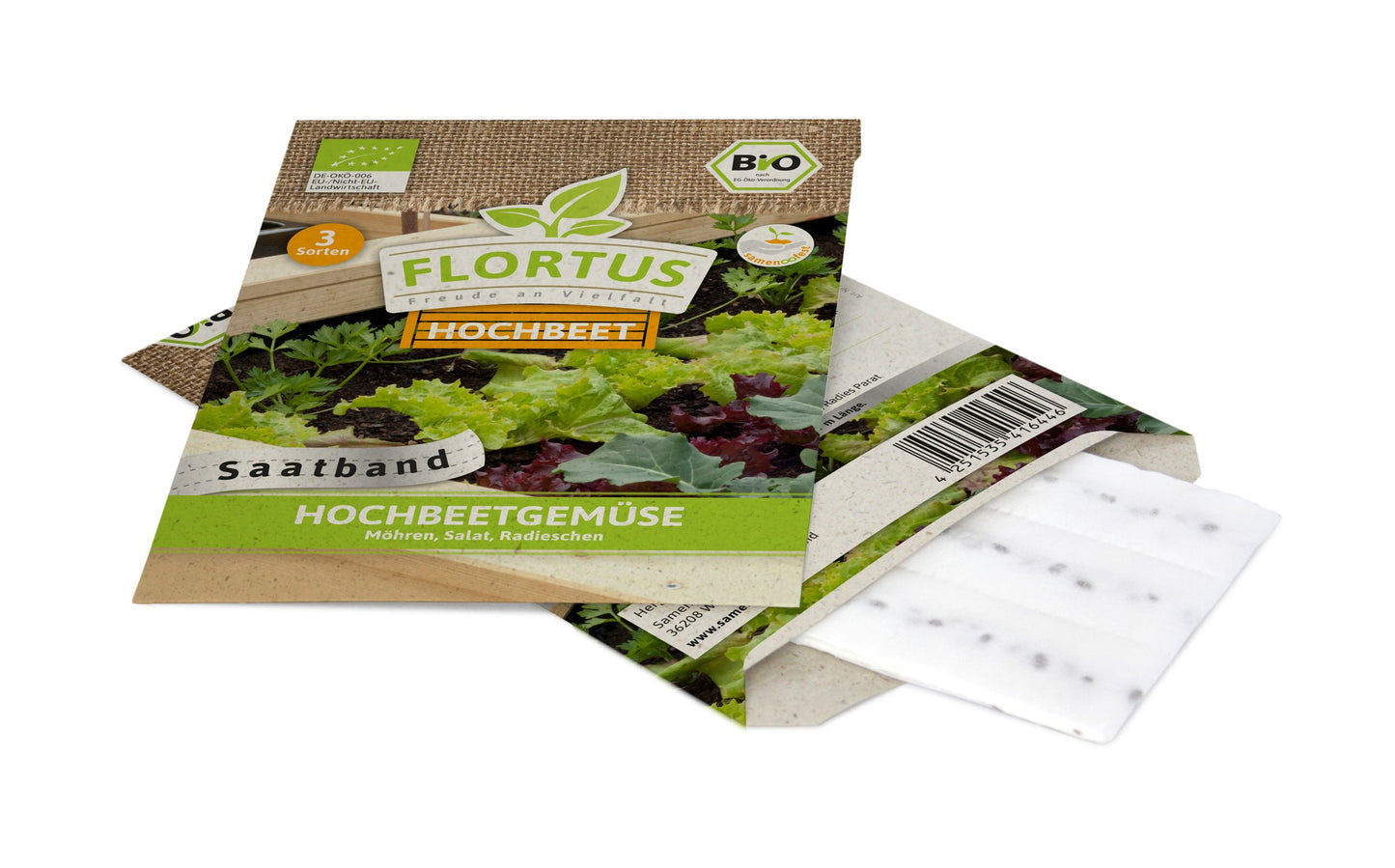 Artikelbild 4 von "BIO Hochbeetgemüse (Saatband)" aus der Kategorie Saatbänder & Saatplatten